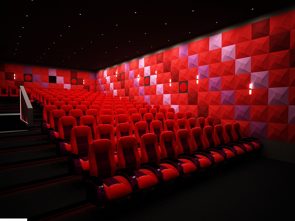 Spin® panel by Acoustima® and cinema seats by seatupturkey®